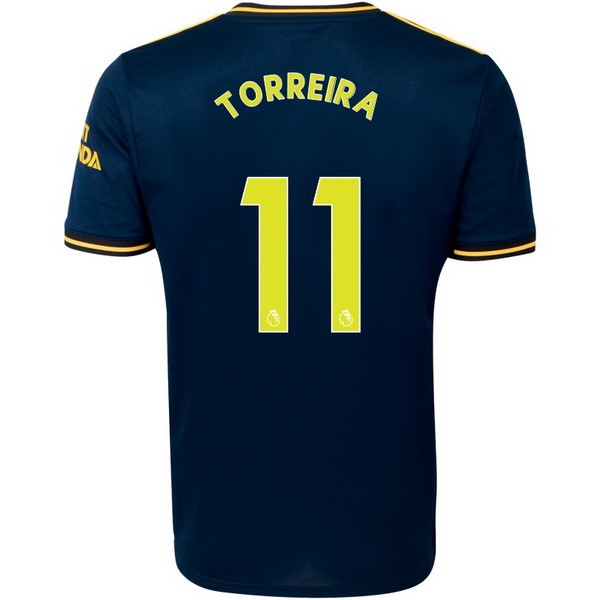 Camiseta Arsenal NO.11 Torreira Replica Tercera Ropa 2019/20 Azul